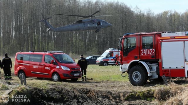 Pożar nad Biebrzą opanowany, trwa dogaszanie, ale akcja się nie kończy