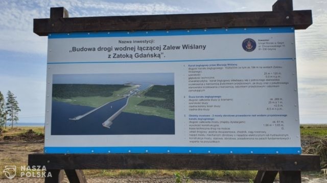 Adamczyk: przekop Mierzei Wiślanej szansą dla całego regionu
