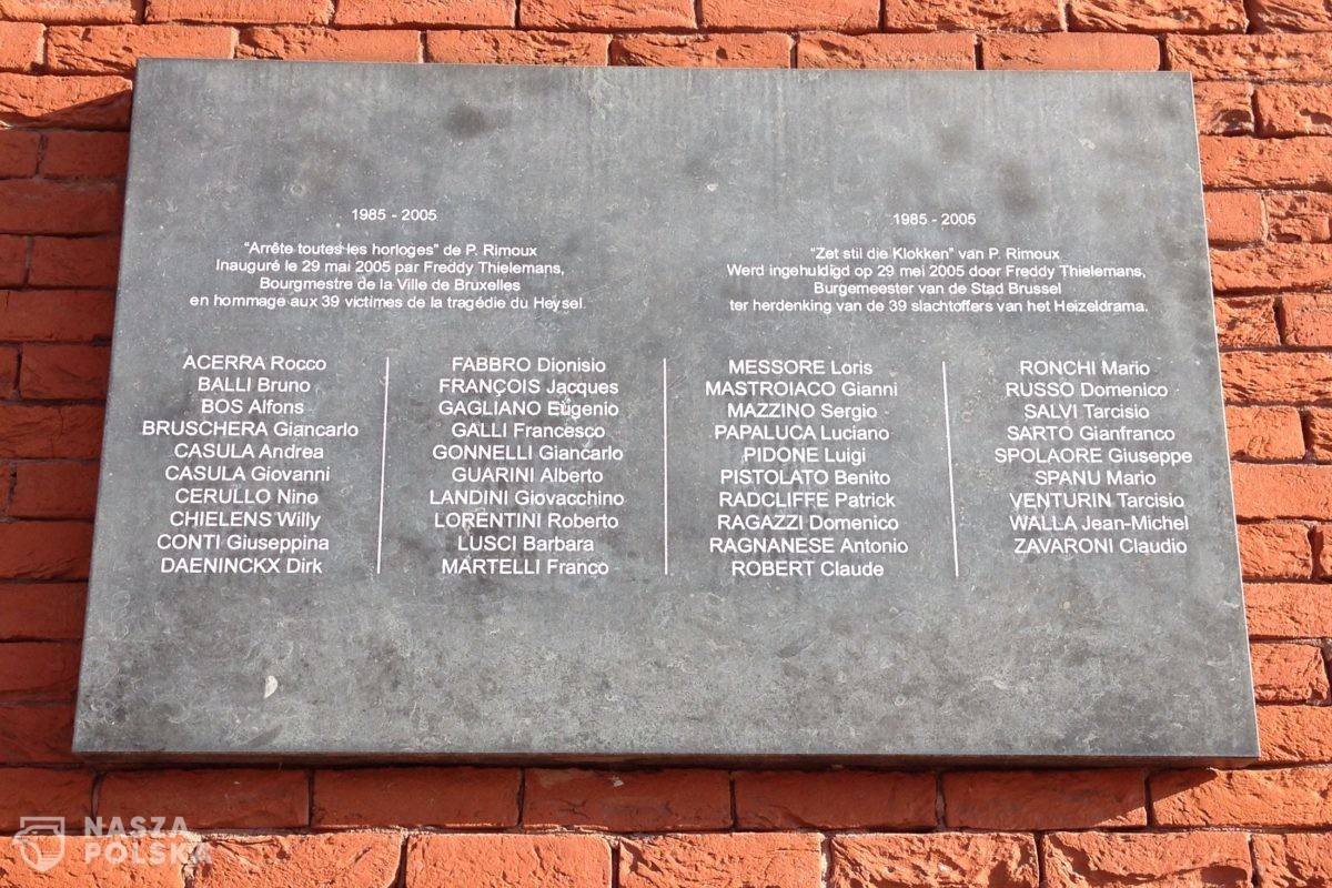 Mija 35 lat od tragedii na stadionie Heysel