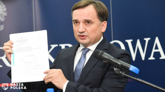 Ziobro: Skarga do TSUE to zaplanowany atak KE na polskie państwo