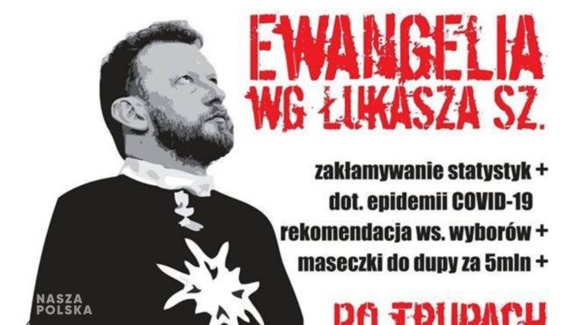 Kulisy akcji „plakatowej” dziennikarza „Wyborczej” i aktywistki Strajku Kobiet