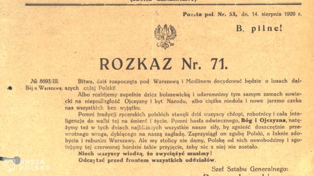 100 lat temu Polska odniosła zwycięstwo w bitwie z Rosją bolszewicką