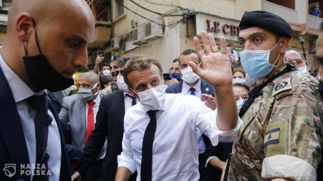 Macron: proces pokojowy na Bliskim Wschodzie pozostaje priorytetem