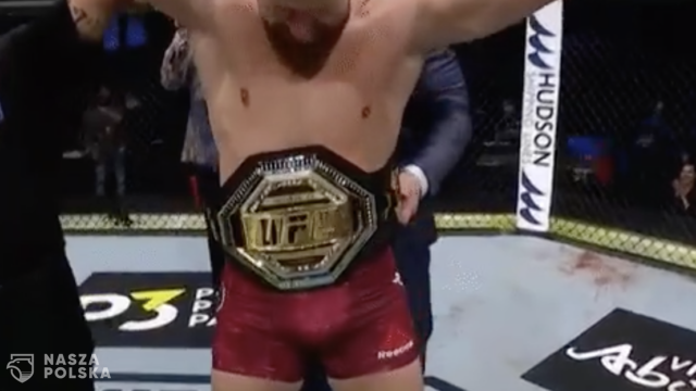 Jan Błachowicz zdobył pas mistrzowski UFC w wadze półciężkiej