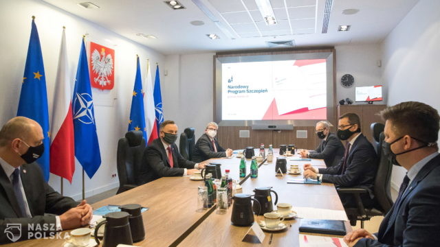 Prezydent: zależy mi, by proces szczepień na Covid-19 przebiegał sprawnie