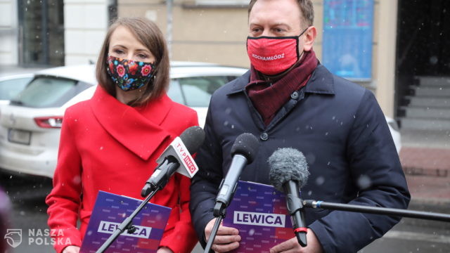 Lewica zawiadamia policję ws. niewpuszczenia posłów na kontrolę do resortu zdrowia