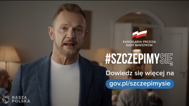 Cezary Pazura dołączył do grona osób w pełni zaszczepionych