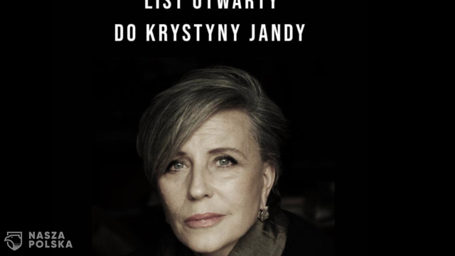 Śpiewak pisze list otwarty do Jandy