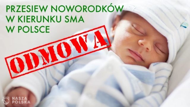 AOTMiT negatywnie opiniuje przesiew noworodków w kierunku SMA