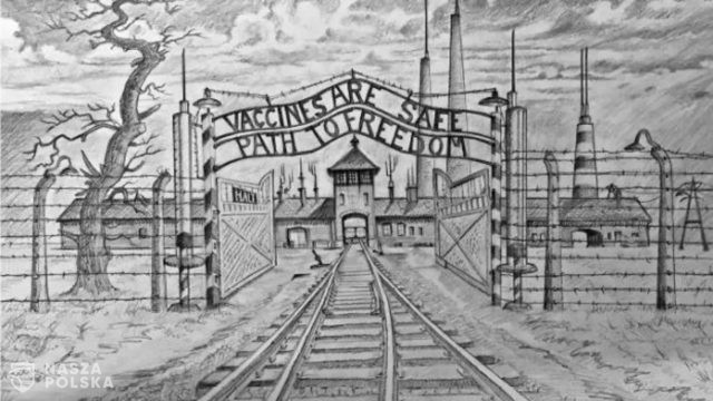 W. Brytania/ Brat byłego lidera opozycji aresztowany za porównanie szczepień do Auschwitz