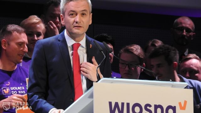 PKW odrzuciła sprawozdanie finansowe Wiosny Roberta Biedronia za rok 2019