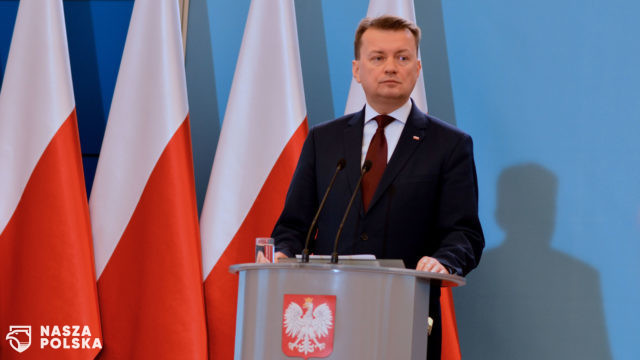 Błaszczak o przerzucie amerykański oddziałów: najlepsza odpowiedź na zagrożenia