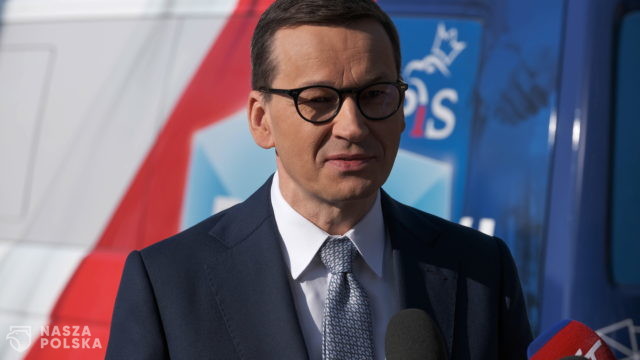 Premier Morawiecki ruszył w objazd po Polsce, by promować Polski Ład