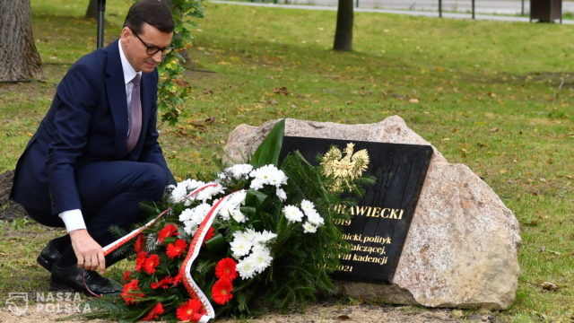 Premier: gdy wymieniamy imię mojego ojca, jednocześnie wspominamy Solidarność Walczącą