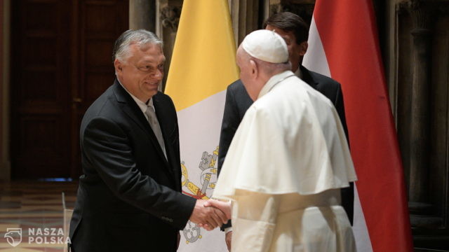 Orban: poprosiłem papieża, żeby nie pozwolił zniknąć chrześcijańskim Węgrom