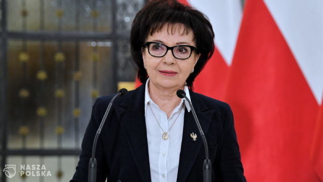 Marszałek Elżbieta Witek zarzuca prezesowi NIK „próbę zastraszenia”
