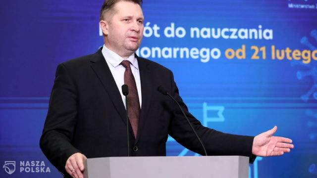 21 lutego koniec zdalnego nauczania dla klas V-VIII szkół podstawowych