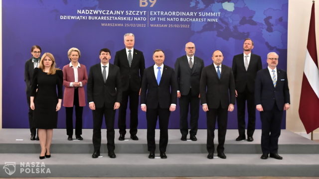 B9: musimy dalej działać zjednoczeni i zatrzymać rosyjską agresję