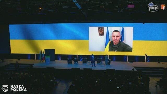 Witalij Kliczko do prezydentów i burmistrzów miast Europy: wspólnie możemy obronić nasze wartości