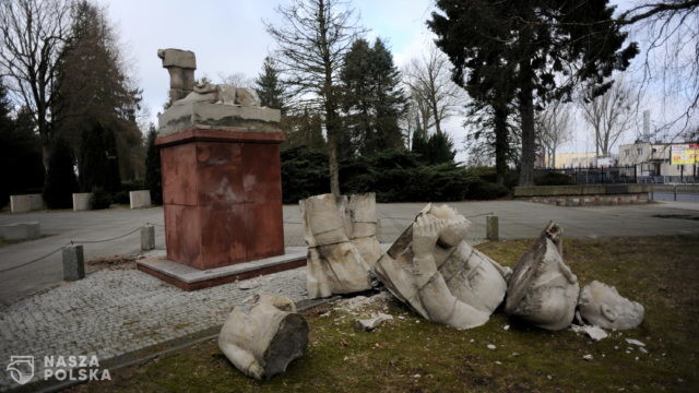 Koszalin: zatrzymano 39-latka wz. ze zniszczeniem pomnika Zwycięskiej Armii Radzieckiej