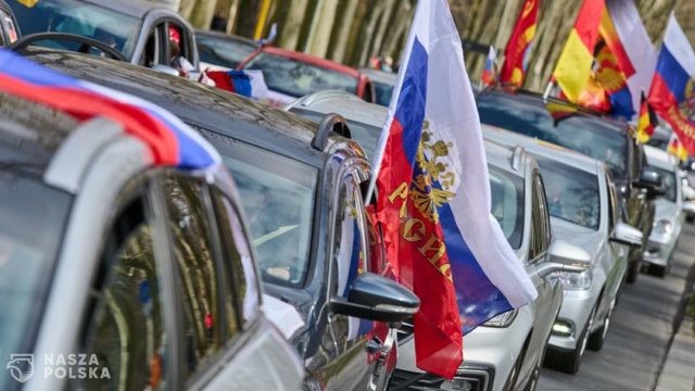 W Berlinie odbył się więc poparcie dla Rosji