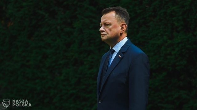 Błaszczak o akcesji Szwecji i Finlandii do NATO: ważne, by Senat bez zbędnej zwłoki poparł tę decyzję
