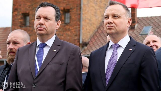 Prezydent: ambasador Izraela w Polsce Jaakow Liwne złożył listy uwierzytelniające
