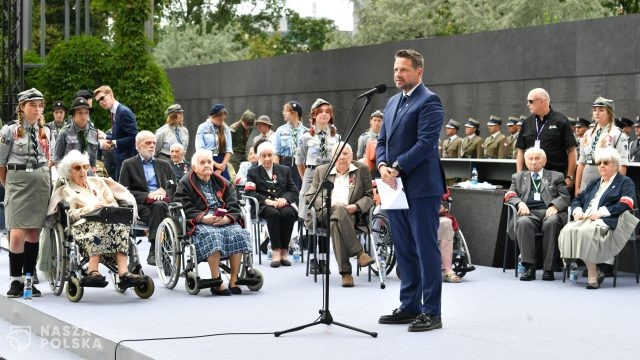 Rafał Trzaskowski do powstańców warszawskich: bez was nie bylibyśmy bezpieczni