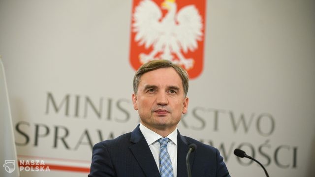 Ziobro do premiera: Proszę wstrzymać prace nad zmianą ustawy o Sądzie Najwyższym