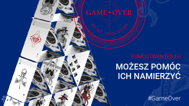 Możesz pomóc ich namierzyć. Pomóż znaleźć najniebezpieczniejszych przestępców Europy