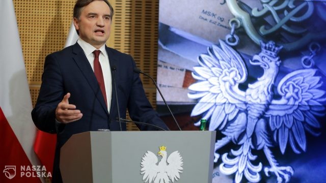 Minister Ziobro ws śmierci włamywacza: zarzuty stawiane napadniętej rodzinie są bezzasadne