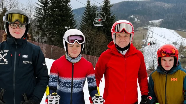 Trening z prezydentem