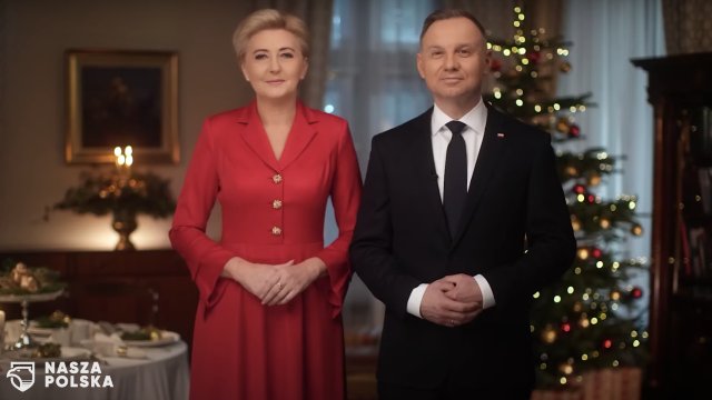 Życzenia bożonarodzeniowe Pary Prezydenckiej