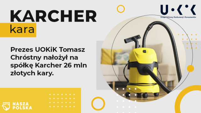 Kärcher – 26 mln kary za długoletnią zmowę