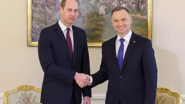 Spotkanie Prezydenta RP z JKW Księciem Walii