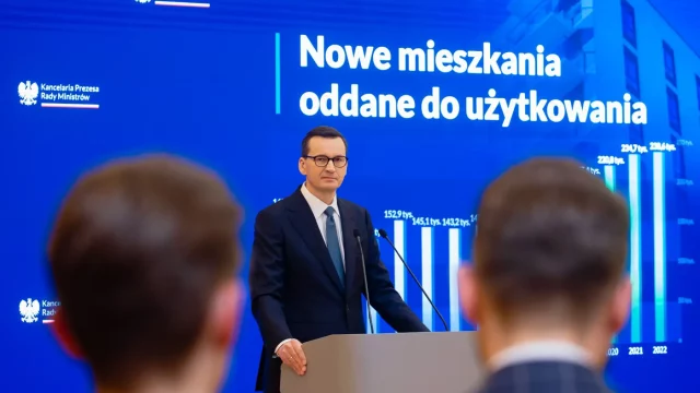 Morawiecki: Chcemy, aby zakup mieszkania oznaczał życiową stabilizację i bezpieczeństwo
