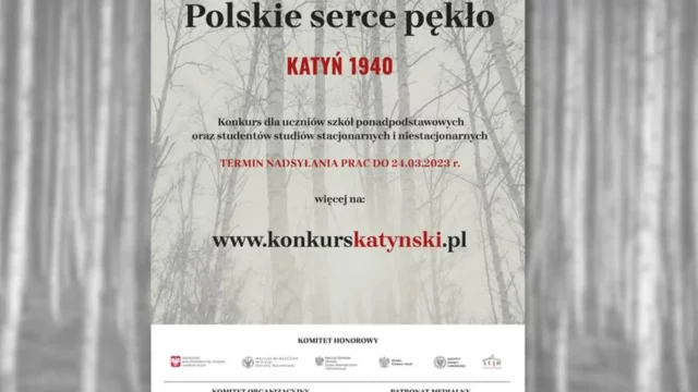 IV edycja konkursu „Polskie serce pękło. Katyń 1940”