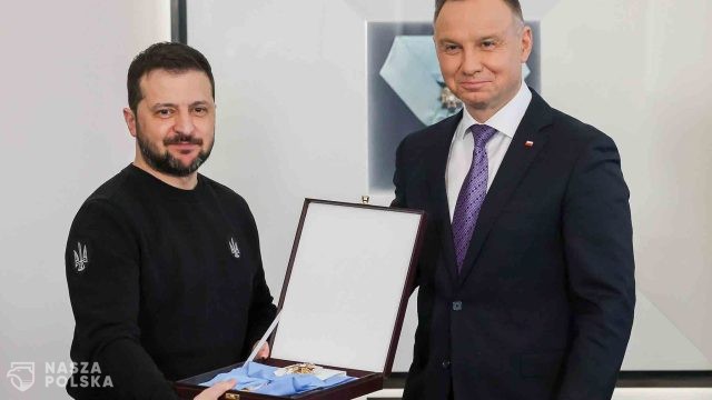 Prezydent Ukrainy odznaczony Orderem Orła Białego