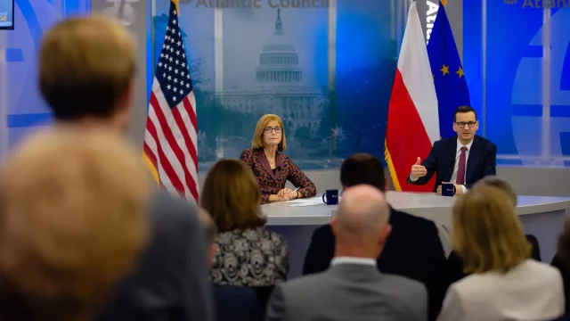 Morawiecki: dzisiaj Polska jest kluczem do odbudowy relacji euroatlantyckich – porządku między Unią Europejską a USA