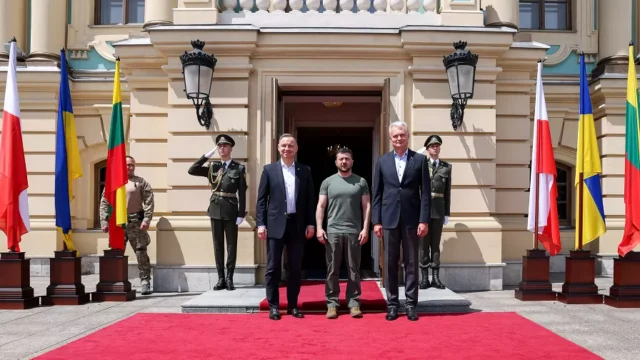 Prezydent Andrzej Duda z wizytą w Kijowie