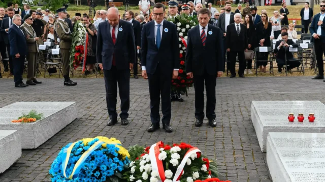 Premier: nie będzie pojednania polsko-ukraińskiego do końca, bez odszukania wszystkich szczątków ofiar Zbrodni Wołyńskiej